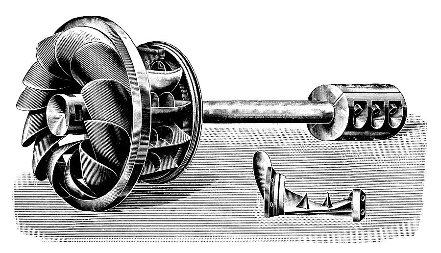Hercule-progres Turbine #2 Photograph by Science Photo Library