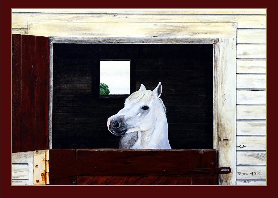 Horse Painting - Hero #2 by Ron Haist