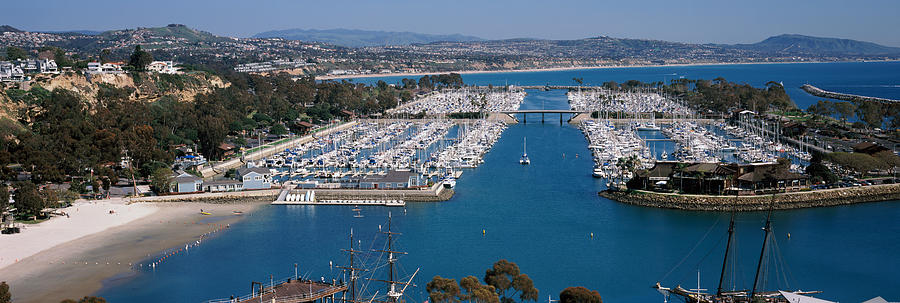 High Angle View Of A Harbor, Dana Point #2 Photograph by Panoramic Images