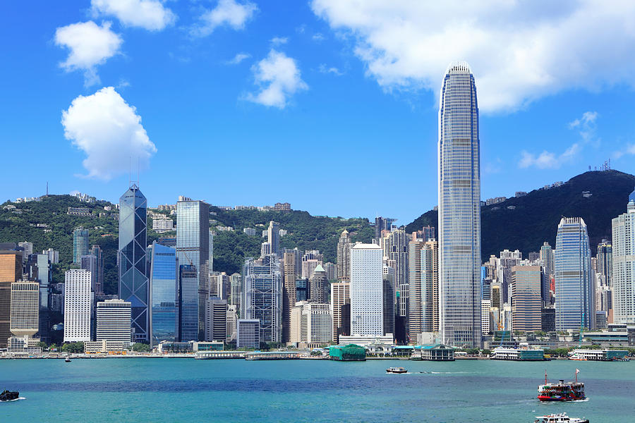 Hong Kong Cityscape #2 Photograph by Ngkaki