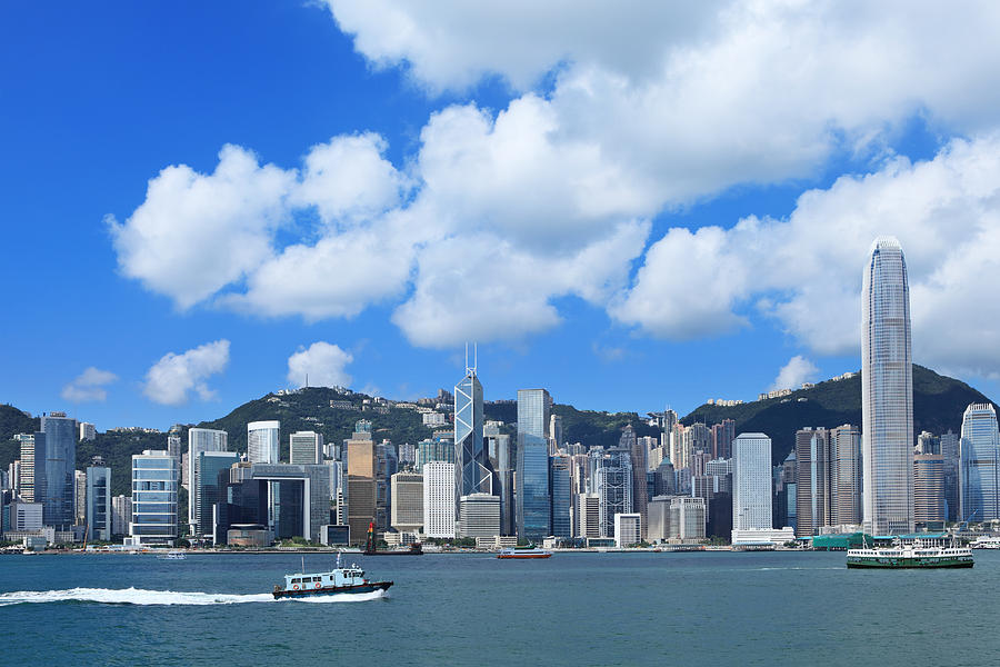 Hong Kong Skyline #2 Photograph by Ngkaki