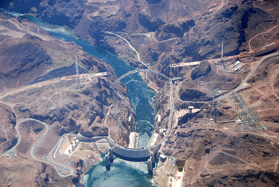 Hoover Dam Black Canyon Overview Photograph by John Schneider