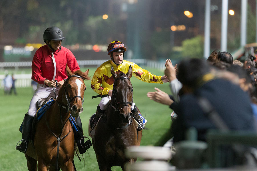 Horse Racing in Hong Kong - Happy Valley Racecourse #2 Photograph by Lo Chun Kit