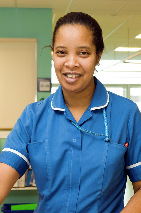 Hospital Nurse Photograph By