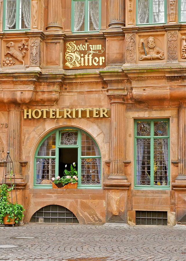 Hotel Ritter in Heidelberg  #2 Photograph by Kirsten Giving