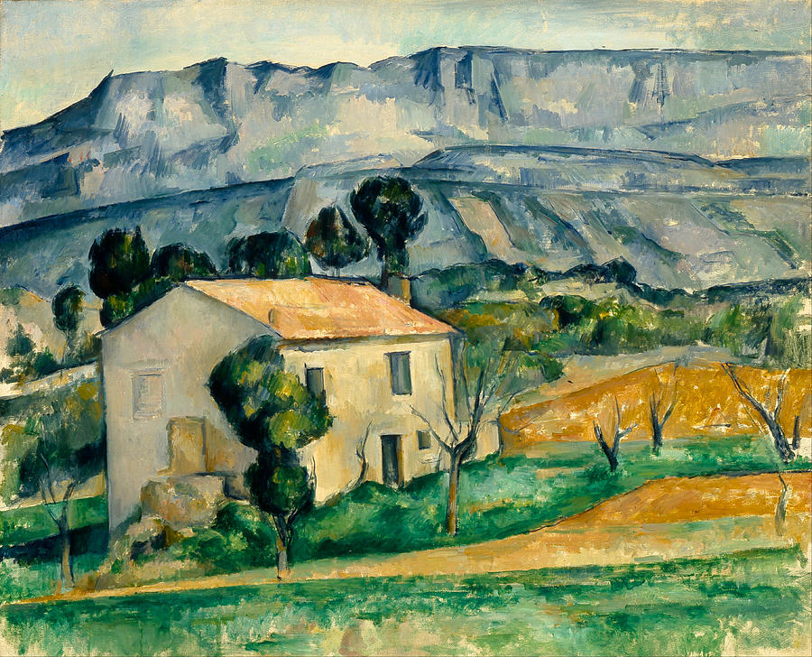 House in Provence #3 Painting by Paul Cezanne