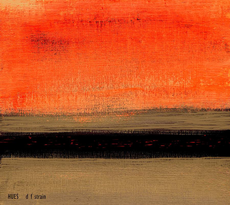 Hues #2 Painting by Diane Strain