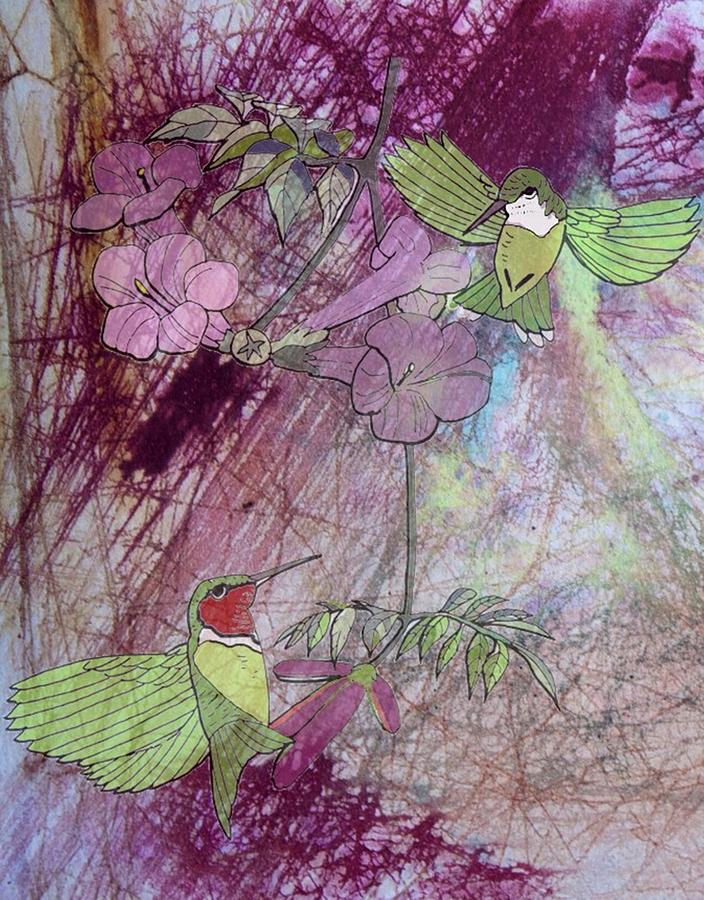 Humming Bird #2 Digital Art by Donna Walsh