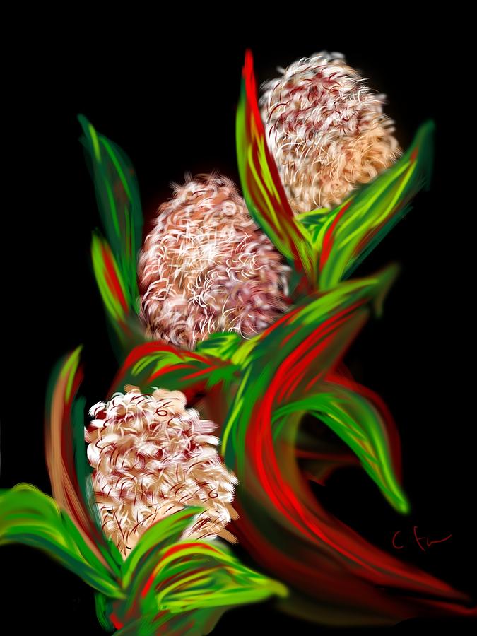 Hyacinth #2 Digital Art by Christine Fournier