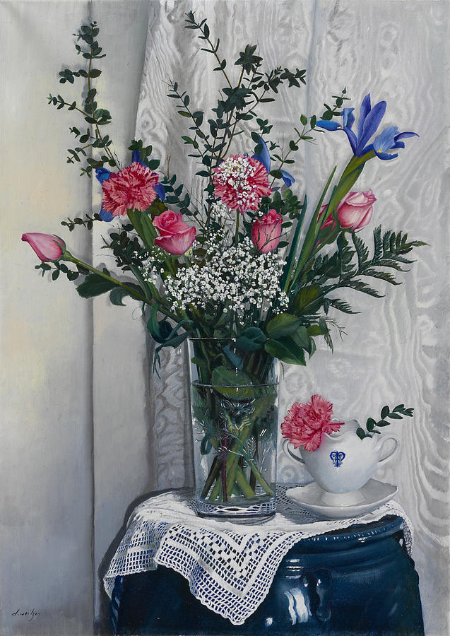 I fiori di Maria Laura Painting by Danka Weitzen