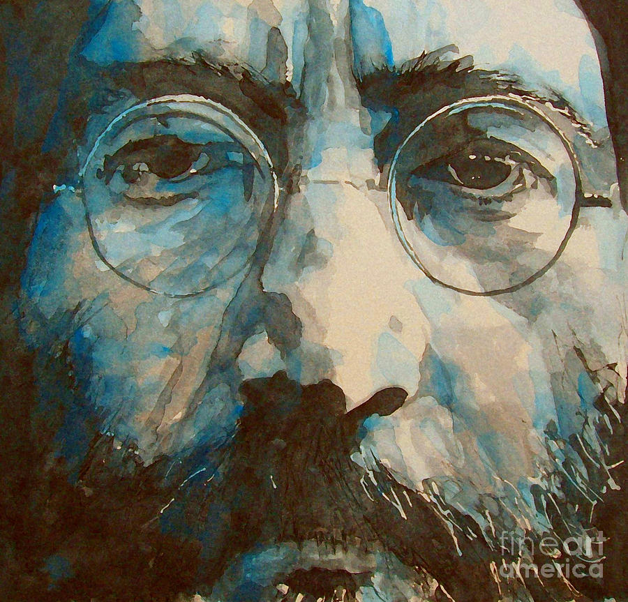 John Lennon Painting - I was the Dreamweaver by Paul Lovering John Lennon Painting - I was the Dreamweaver by Paul Lovering