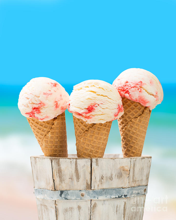 Ice Cream Photograph - Ice Creams #2 by Amanda Elwell