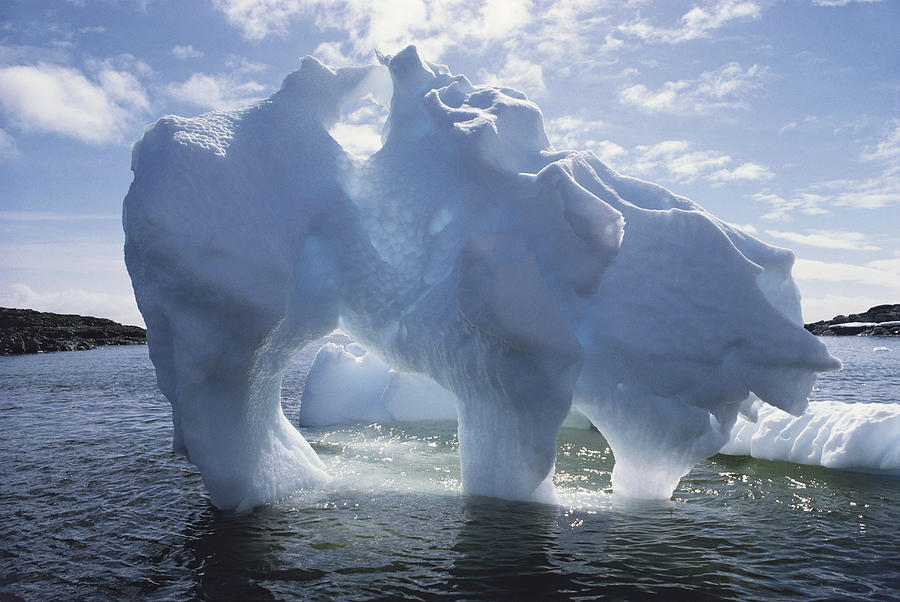 Icebergs, Antarctica #2 Photograph by Robert Hernandez