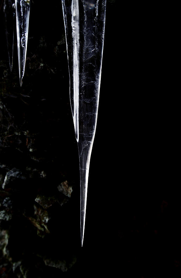 Icicles #3 Photograph by Dawn J Benko