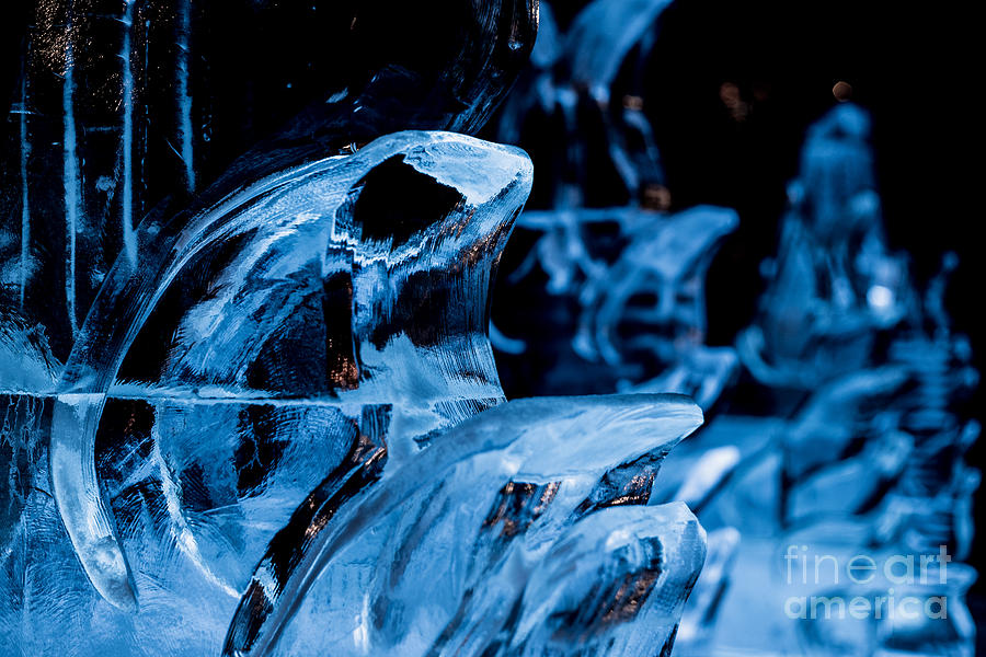 Icicles #2 Photograph by Franz Zarda