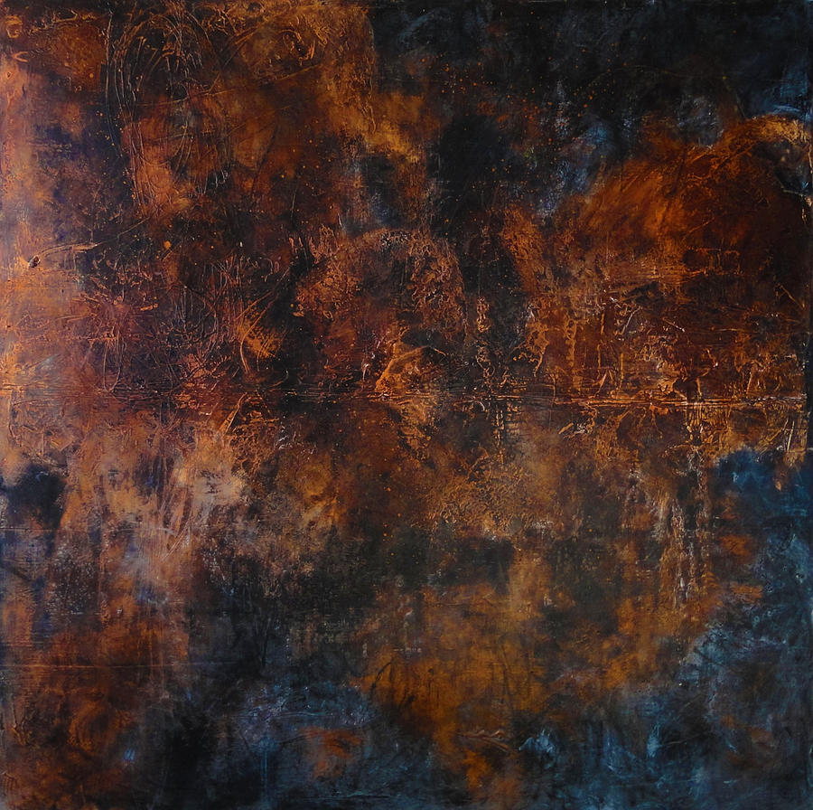 Abstract Painting - Implosion #2 by Katie Black