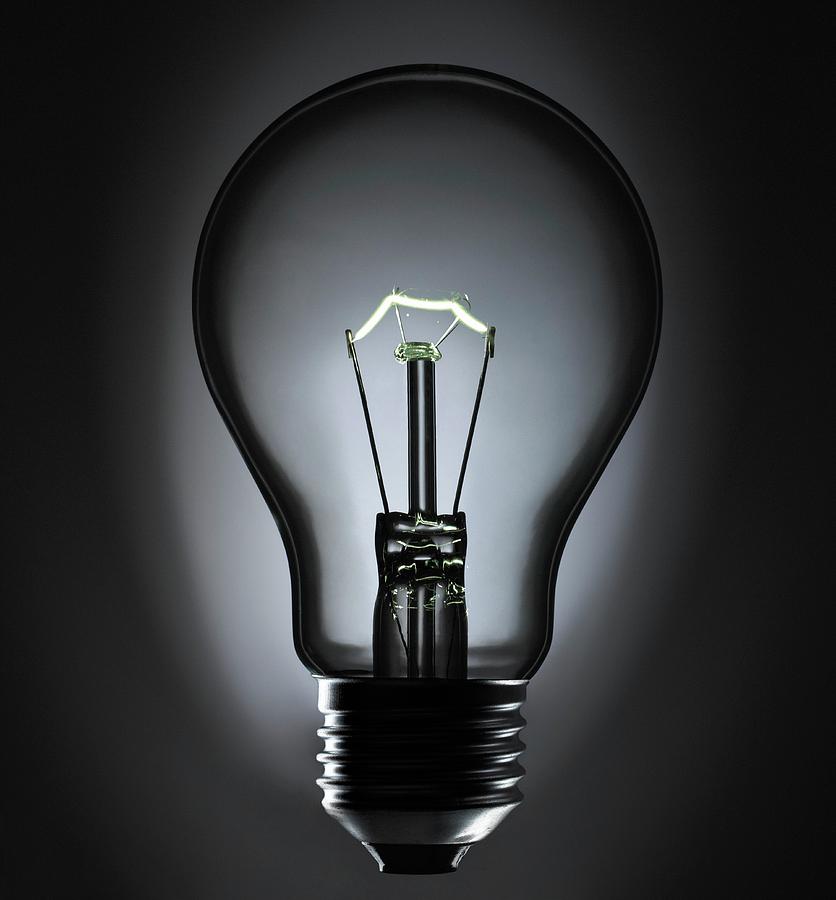 Incandescent Light Bulb #2 Photograph by Science Photo Library