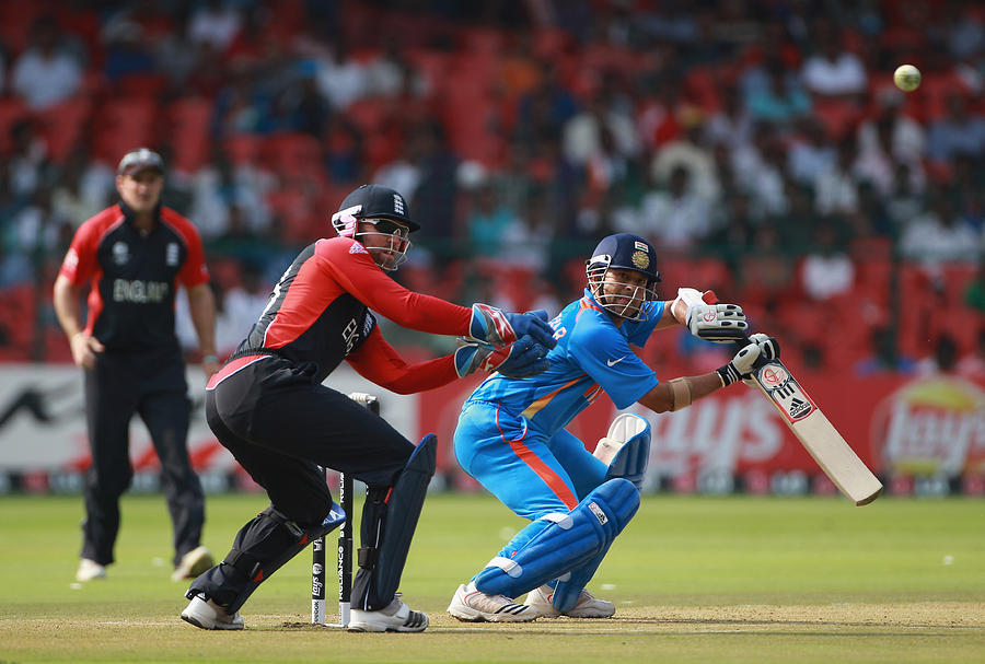 India v England: Group B - 2011 ICC World Cup #2 Photograph by Tom Shaw