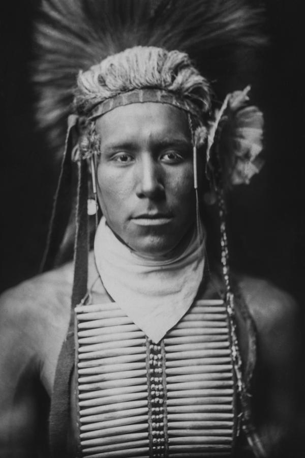 Edward Sheriff Curtis Photograph - Indian of North America circa 1905 #2 by Aged Pixel