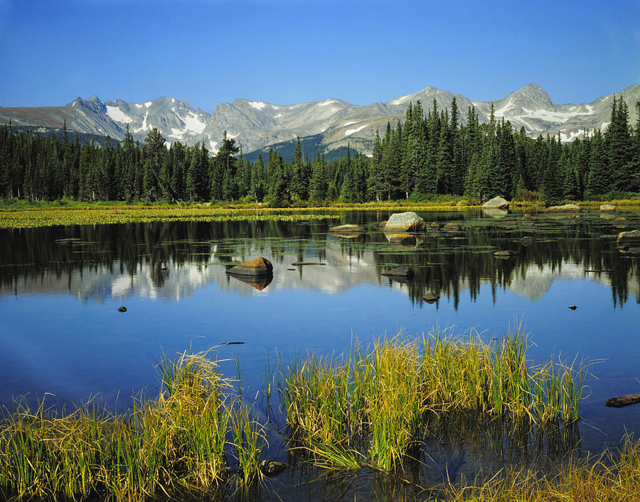 Indian Peaks Wilderness Area, Colorado #2 Photograph by Robert and Jean Pollock