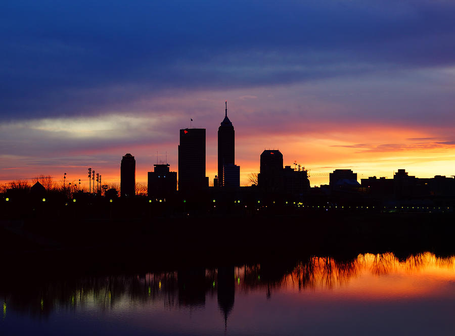 Indy Silhouette Sunrise Photograph by Joji Ishikawa | Pixels