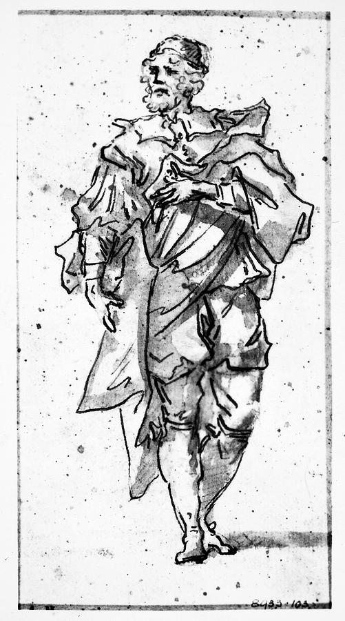 Inigo Jones (1573-1652) #2 Drawing by Granger