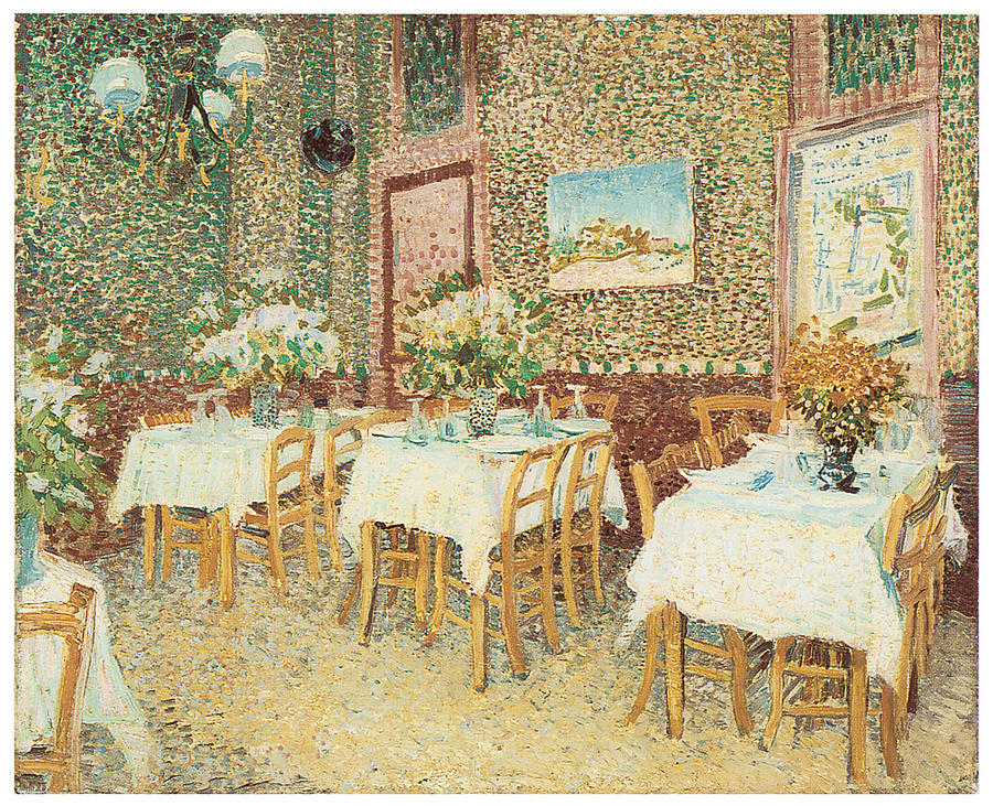 Vincent Van Gogh Painting - Interior of a Restaurant #2 by Vincent Van Gogh