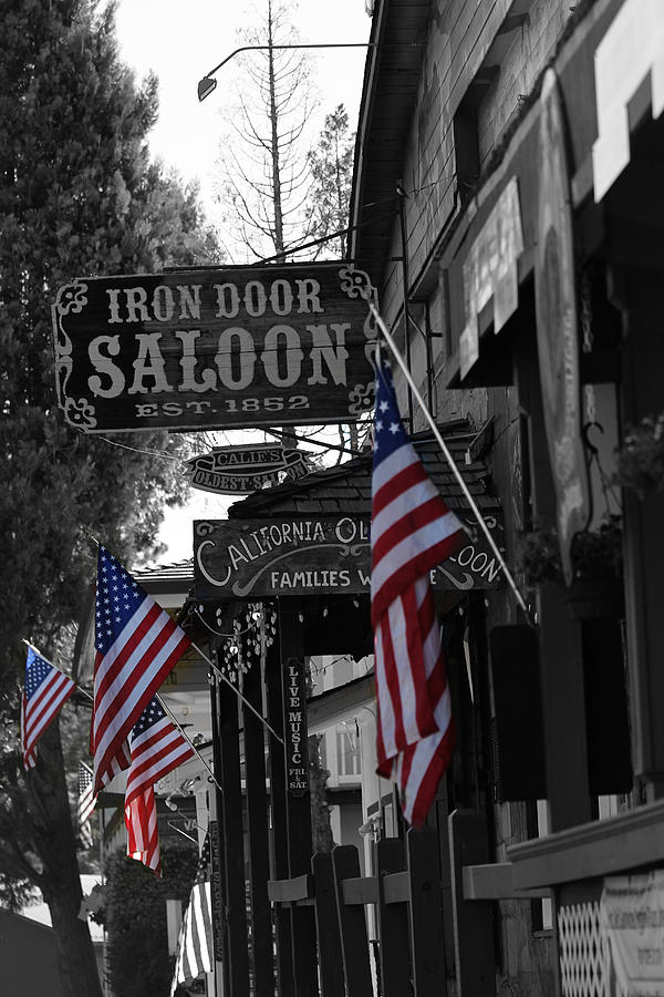 Iron Door Saloon - The Oldest Saloon in California #2 Photograph by Mountain Dreams