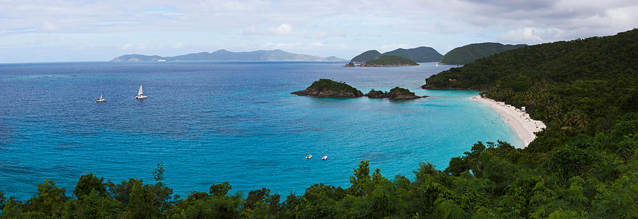 Islands In The Sea, Trunk Bay, Virgin #2 Photograph by Panoramic Images