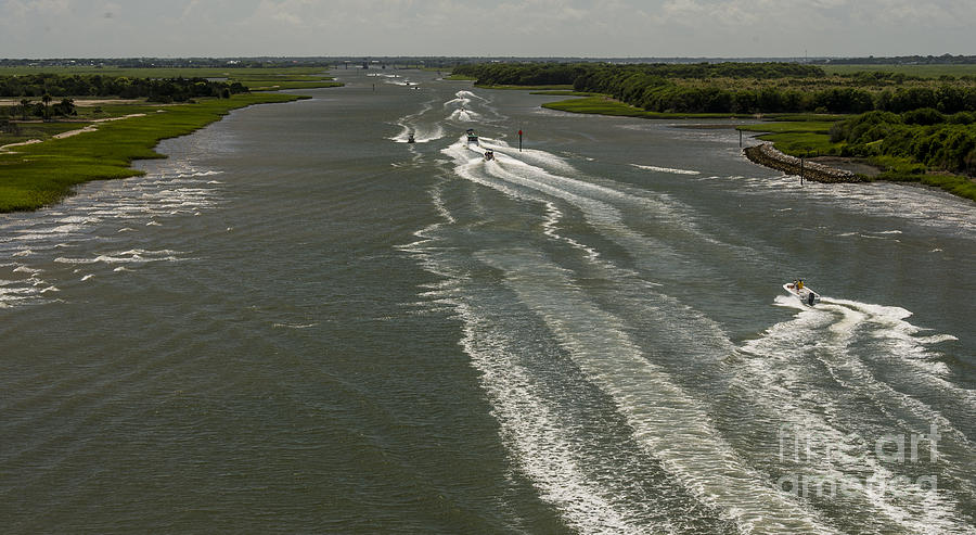 Isle of Palms and Intercoastal Waterway #2 Photograph by David Oppenheimer