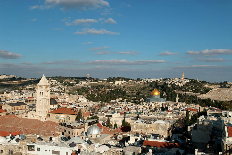 Biblical Photograph - Israel, Jerusalem #2 by David Noyes