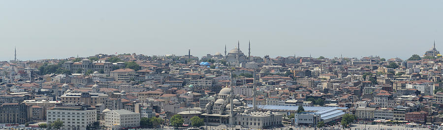Architecture Photograph - Istanbul Turkey Cityscape #2 by Brandon Bourdages