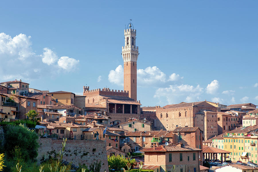 Italy, Tuscany, Siena - The Old Town Photograph by Panoramic Images ...