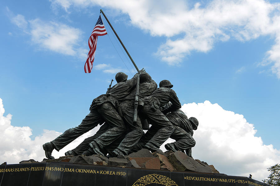 Iwo Jima Washington DC #2 Photograph by Brandon Bourdages