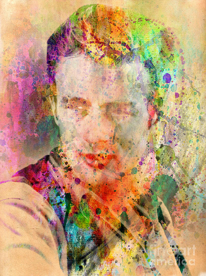 James Dean Painting - James Dean by Mark Ashkenazi