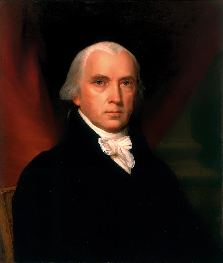 James Madison #2 Painting by Mountain Dreams