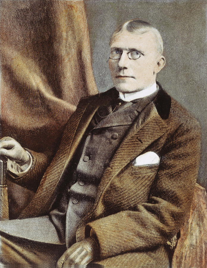 James Whitcomb Riley (1849-1916) #2 Photograph by Granger