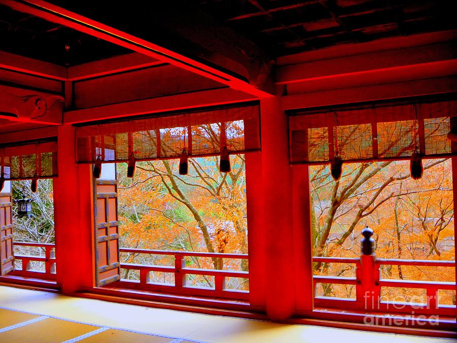 Japan red #3 Photograph by Kumiko Mayer