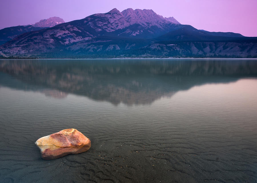 Nature Photograph - Jasper Lake Sunrise #2 by Cale Best