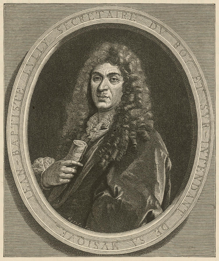 Jean Baptiste Lully French Composer Drawing by Mary Evans Picture ...