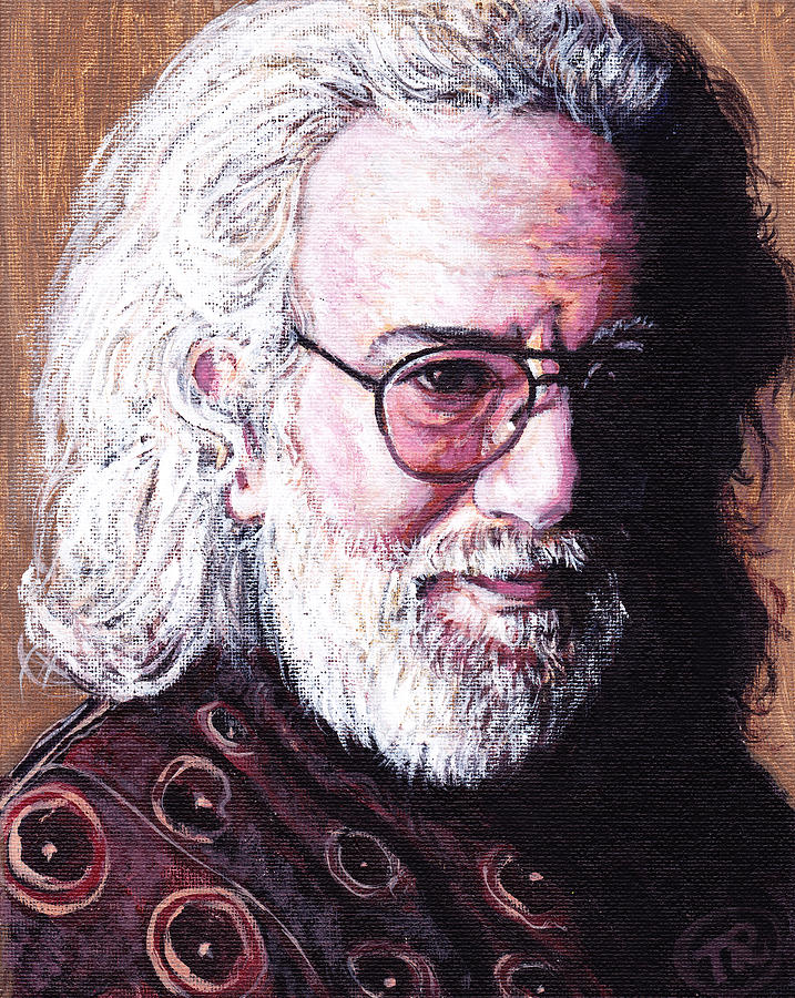 Grateful Dead Painting - Jerry Garcia #2 by Tom Roderick