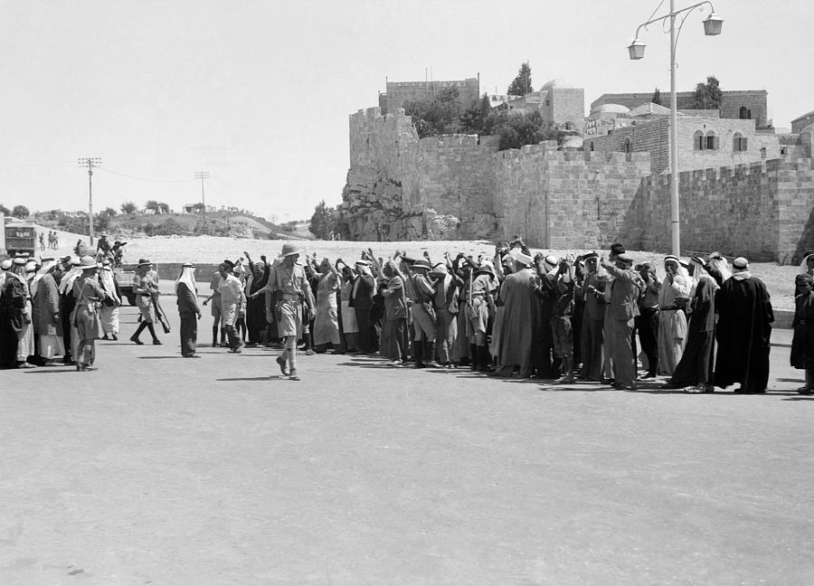 Jerusalem Arab Revolt #2 Photograph by Granger