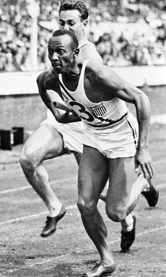 James Jesse Owens #3 Photograph by Granger