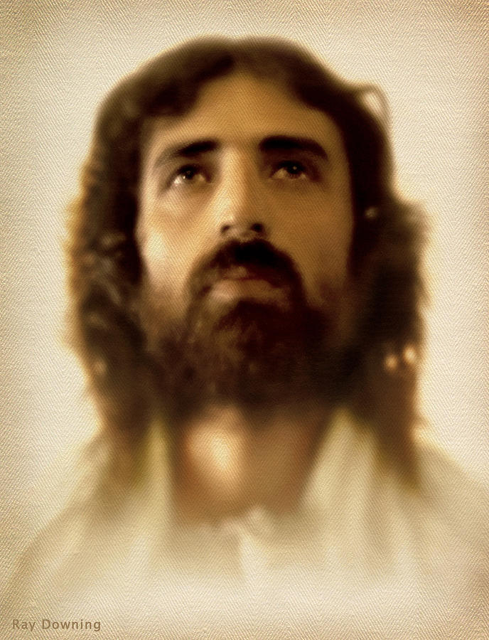 Jesus in Glory Digital Art by Ray Downing