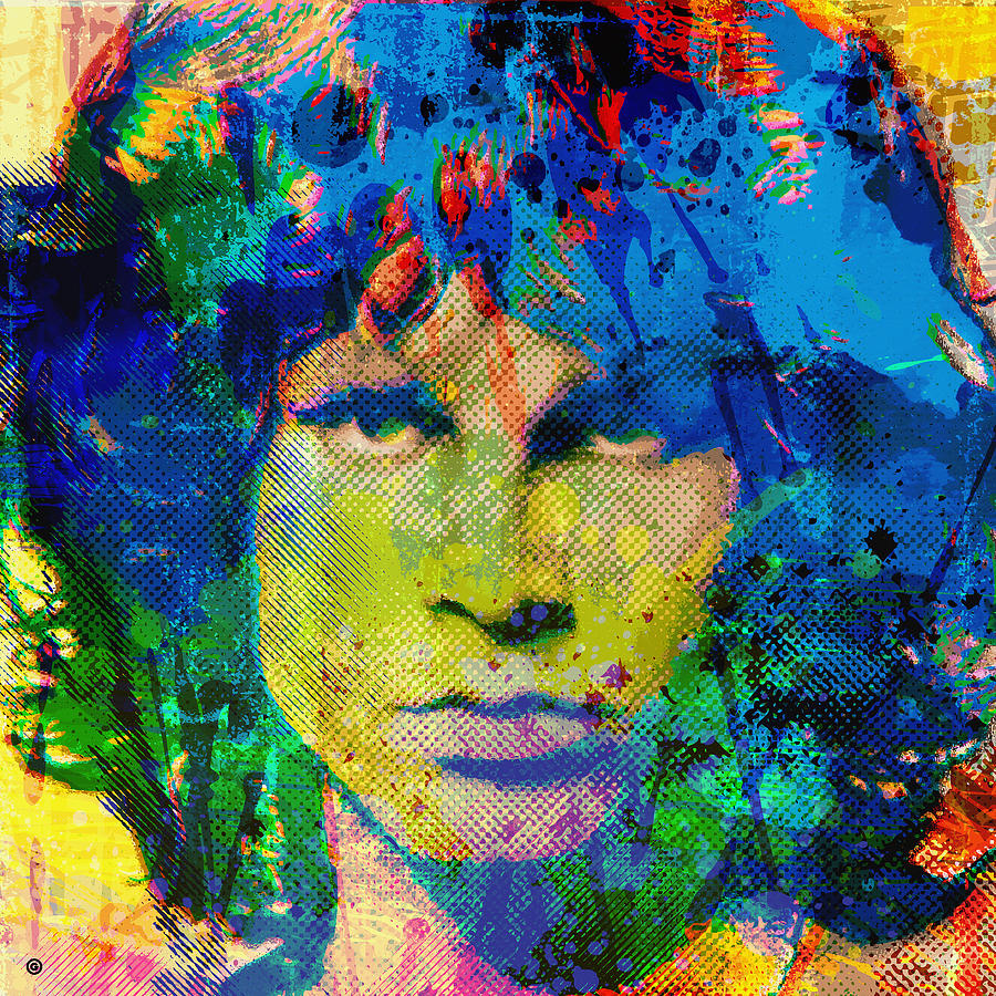 Jim Morrison Painting by Gary Grayson