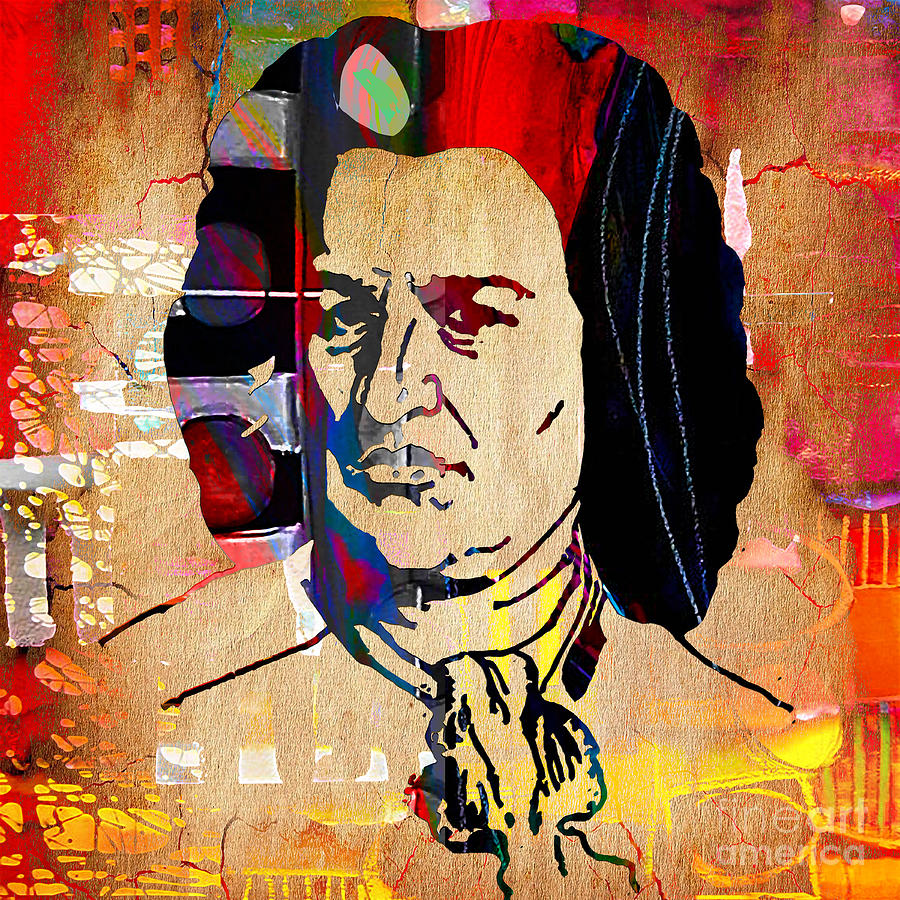Johann Sebastian Bach Collection #2 Mixed Media by Marvin Blaine