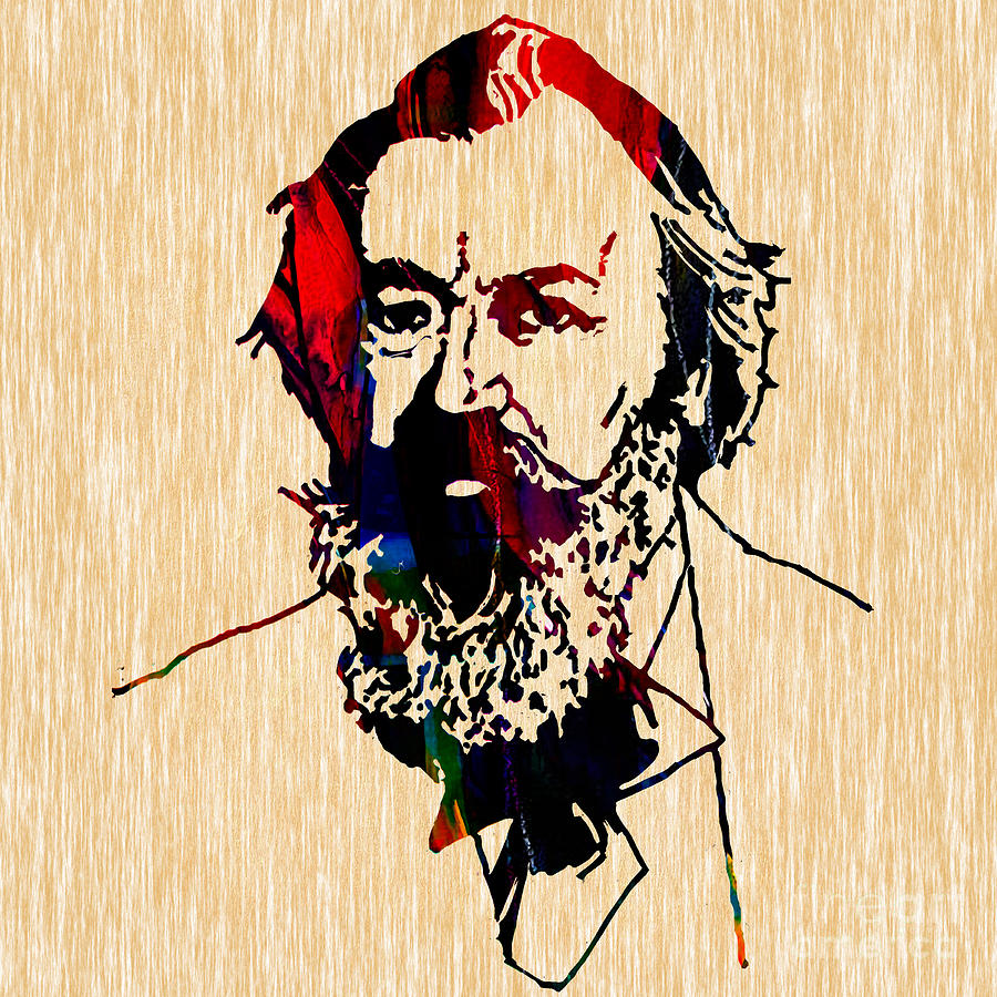 Johannes Brahms Collection #2 Mixed Media by Marvin Blaine