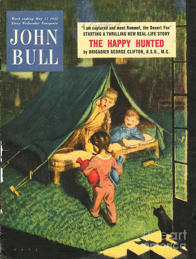 1950s Drawing - John Bull 1950s Uk Holidays Tents #2 by The Advertising Archives