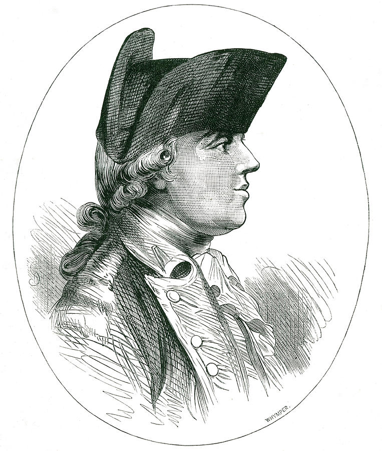 Hat Drawing - John Burgoyne  Dramatist And Army #2 by Mary Evans Picture Library