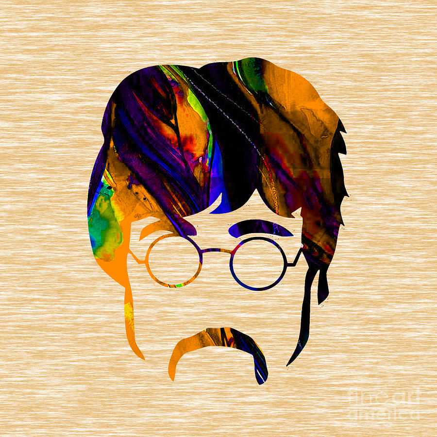 The Beatles Mixed Media - John Lennon Collection #102 by Marvin Blaine